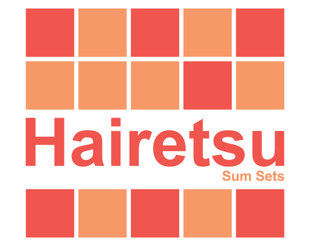 Hairetsu: Sum Sets, Volume 1 cover